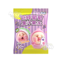 ZUO YIXIA Brand Peach-shaped Kyoho Grape Juice Konjac Jelly 80g [Chewy Type]