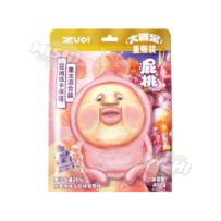 ZUO YIXIA Brand Peach-shaped Low-Calorie Konjac Jelly Mixed Pack 400g