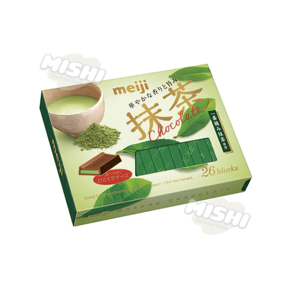 Meiji Cocoa Butter Chocolate Matcha Flavor