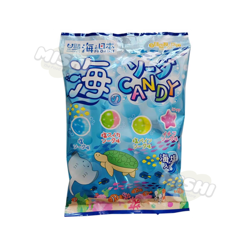 SENJAKU Ocean Soda Fruit Flavored Hard Candy