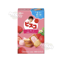 Glico Lactic Acid Bacteria Strawberry Flavored Filled Biscuits