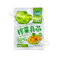 JI XIANG JU Brand Pickled Mustard Stem Core (Fresh and Fragrant) 135g