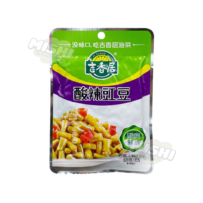 JI XIANG JU Brand Sour and Spicy Long Beans 80g
