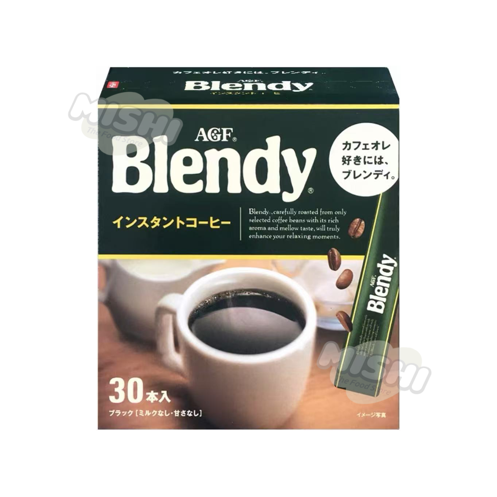 AGF Blendy Original Instant Black Coffee (Green Box)