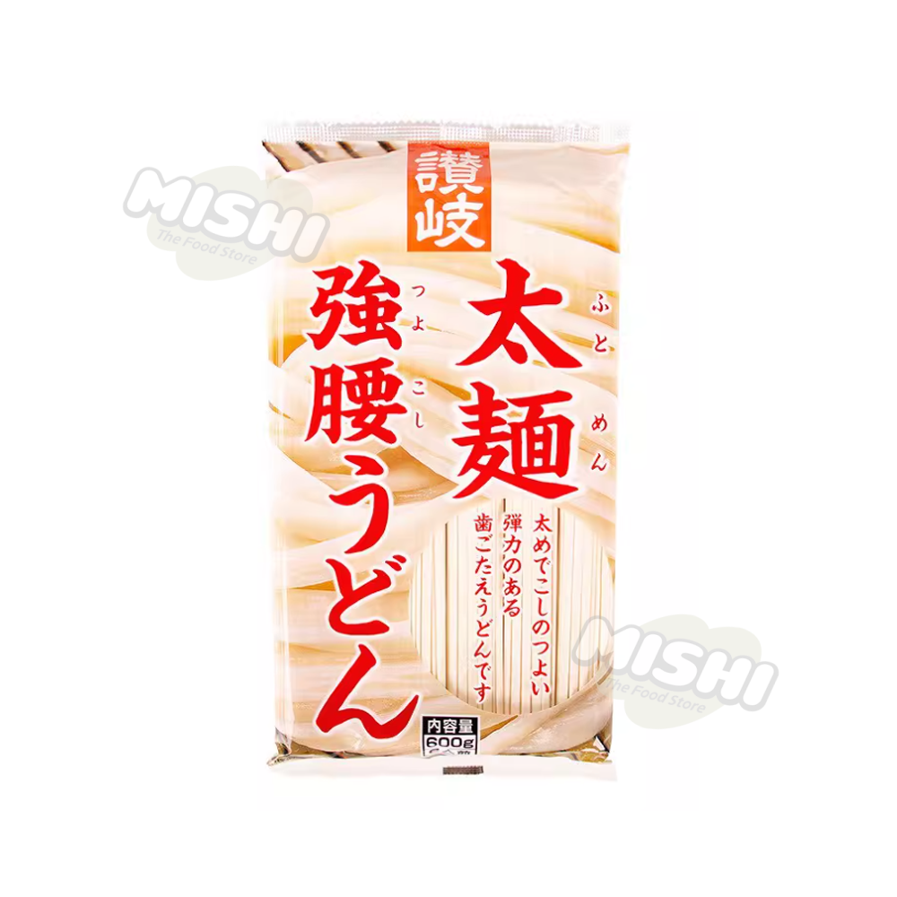 Sanuki Thick Udon Noodles (Dried Noodles)