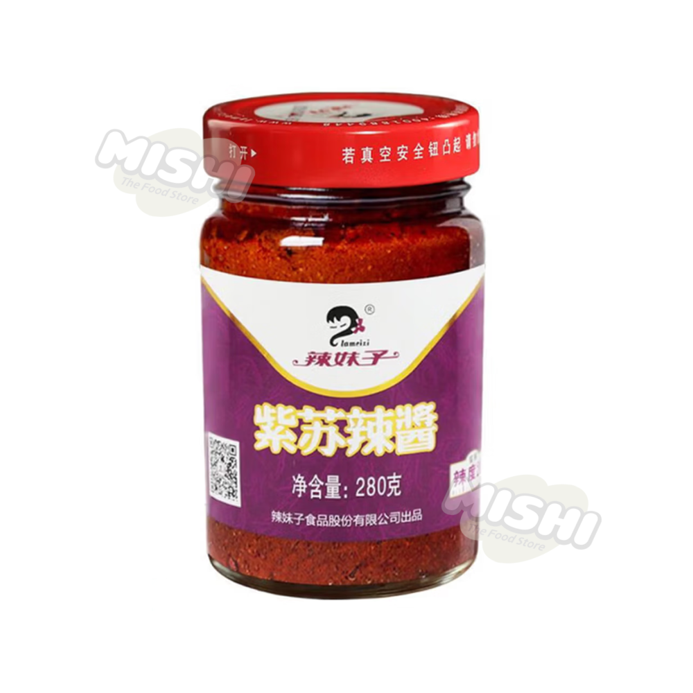LA MEIZI Brand Perilla Chili Sauce 280g