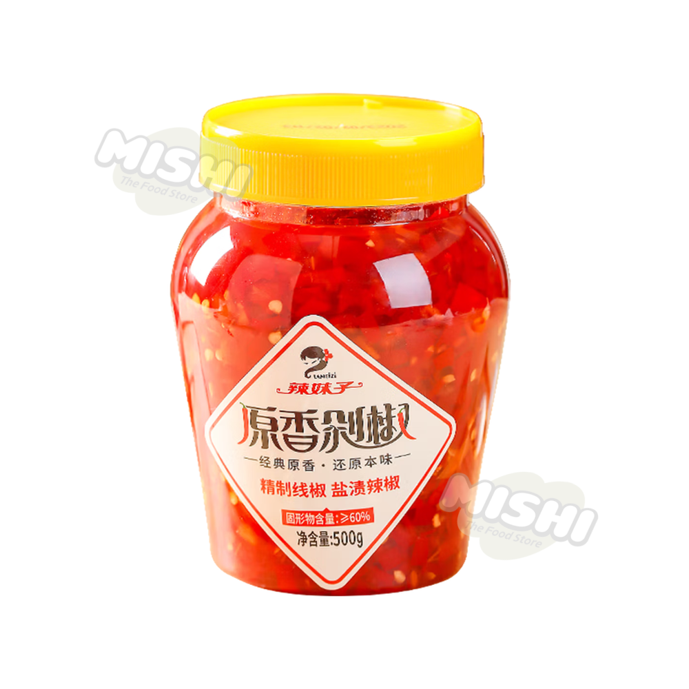 LA MEIZI Brand Original Chopped Chili - Refined Line Pepper 500g