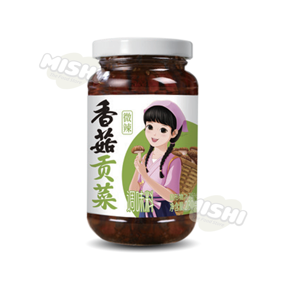ZHONG JING Brand Mushroom and Gongcai Seasoning 230g