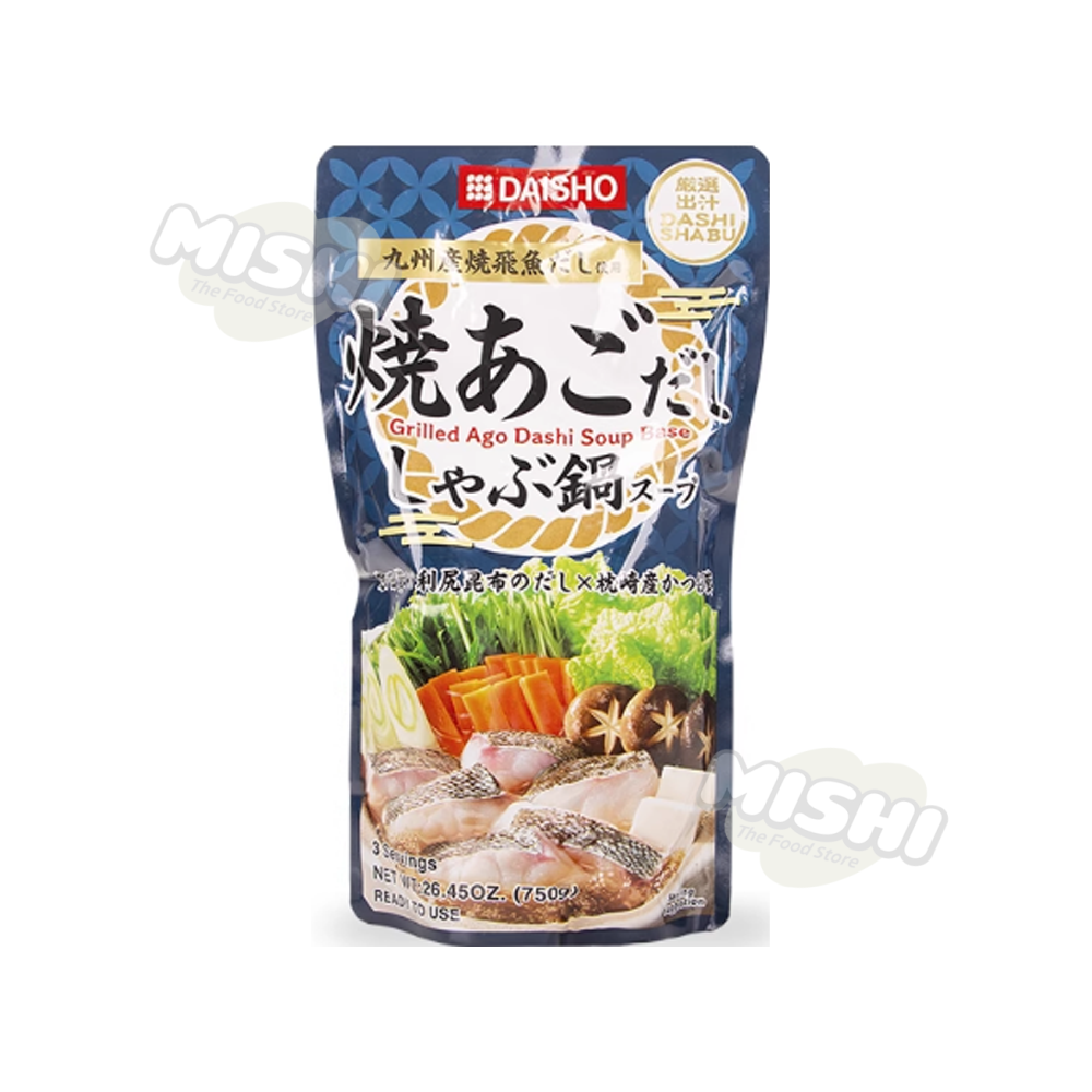 DAISHO Grilled Flying Fish Broth Flavored Hot Pot Soup Base