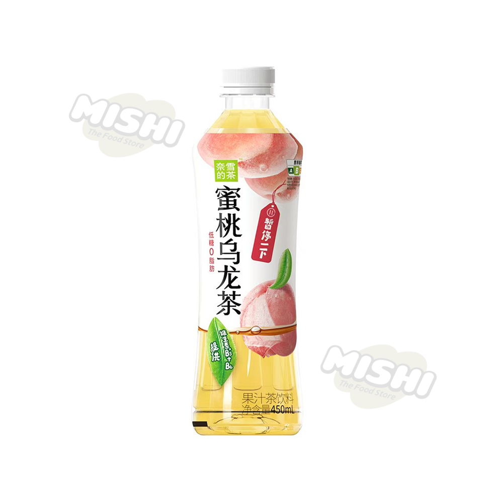 NAISNOW Fruit Tea - Peach Oolong Tea 450ml